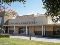 Performing Arts Center front entry